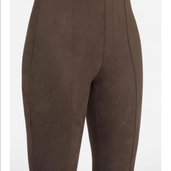 Spanx Faux Suede Flare Pants - Picture 2 of 4
